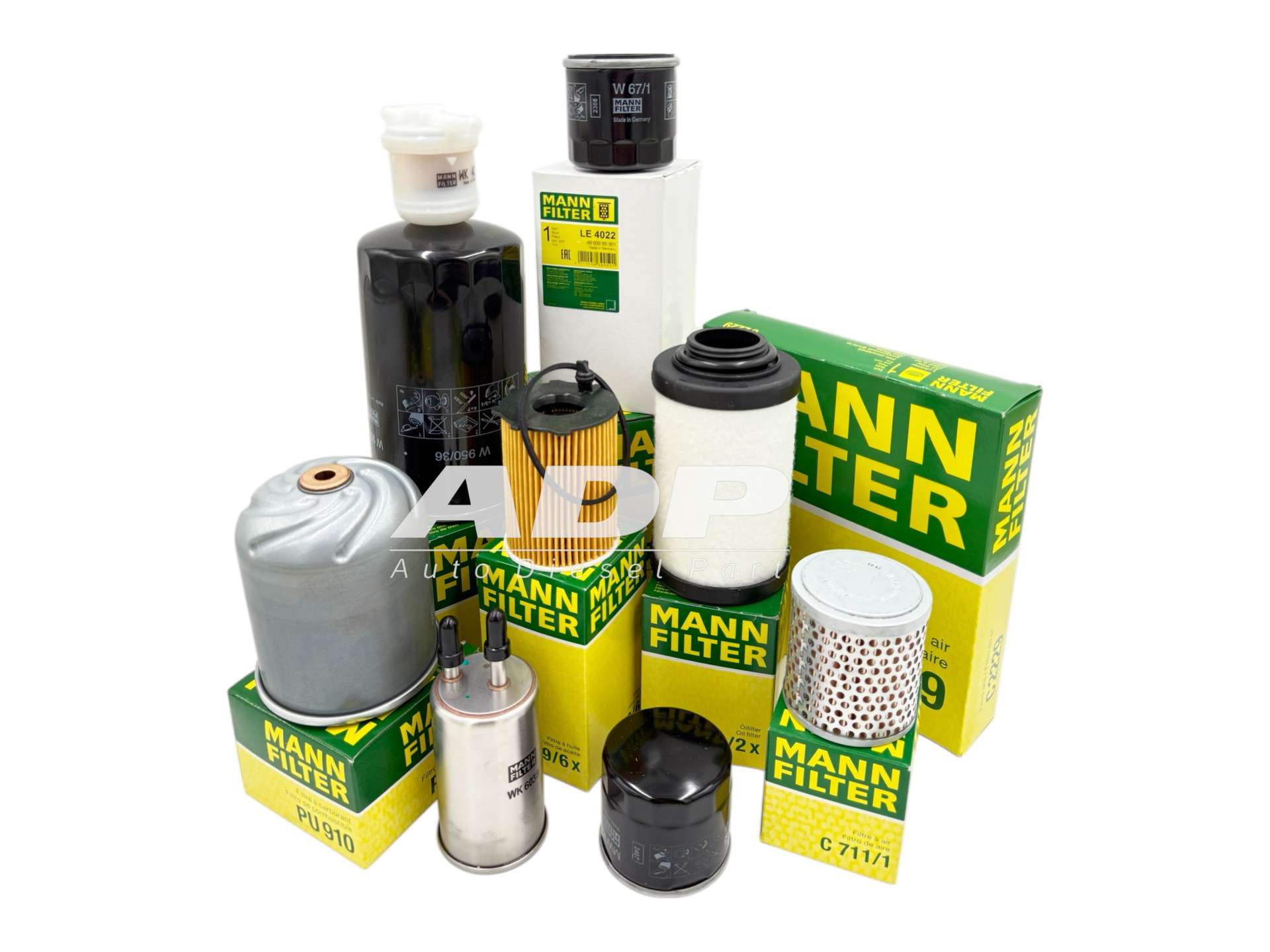 Новые поступления фильтров MANN FILTER от 16.04.2026