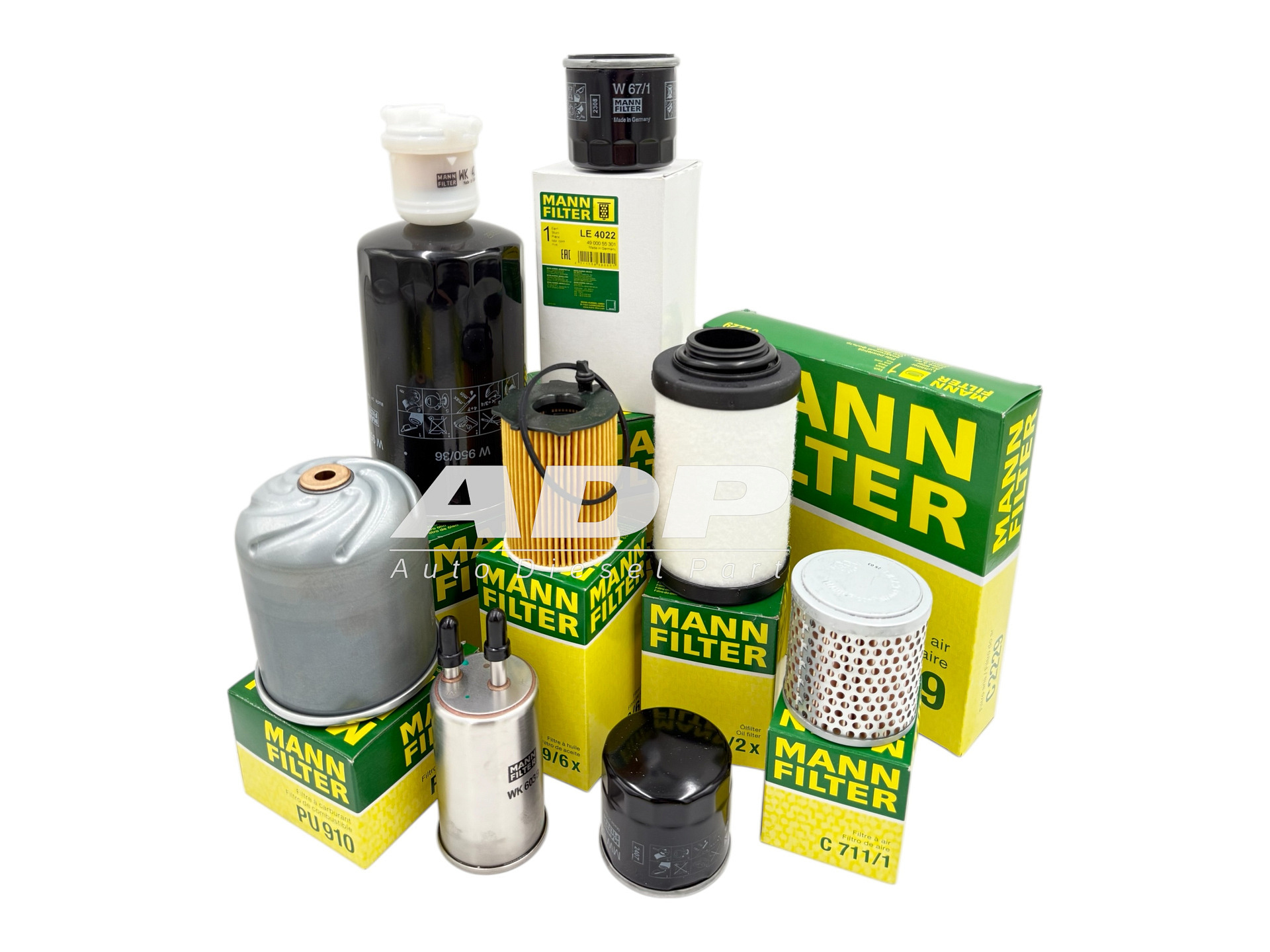 Новые поступления фильтров MANN FILTER от 16.04.2026